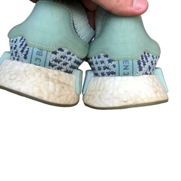 2018 Adidas NMD R1 STLT Ash Green Size 8 - Picture 12 of 14